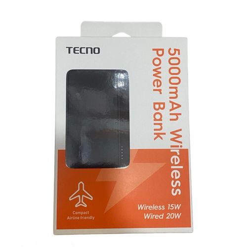 Tecno Unique 5000mah Wireless Power Bank