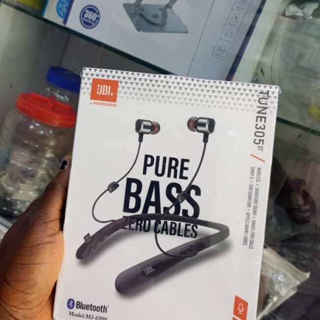 JBL Harman neckphone pure bass tune 305bt MJ-6988