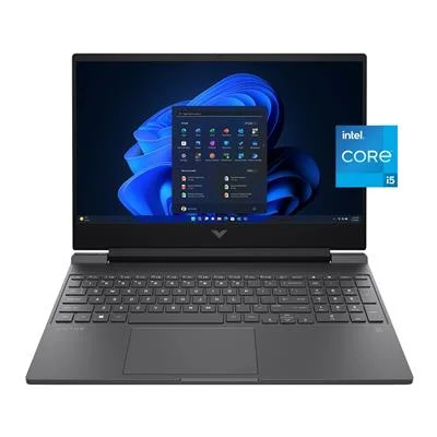 HP VICTUS 15-FA2701WM GAMING LAPTOP:INTEL ®️ CORE ™️ i5-13420H Upto 4.7GHz, 512GB NVMe M.2 SSD, 16GB DDR4 RAM *NVIDIA RTX 4050 6GB GRAPHICS CARD, 15.6” FHD IPS LED DISPLAY 300 NITS 1920X1080 144Hz, WIN 11 HOME, DTS:X ULTRA, COLOR: MICA SILVER, 1 YEAR WARRANTY (B8LN4UA#ABA)