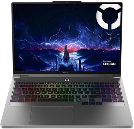 LENOVO LEGION 5 16IAX10:INTEL CORE ULTRA 9 275HX 5.4GHZ, A.I POWERED GAMING PC, 1TB PCle NVMe M.2, 4.0x4 SSD, 32GB DDR5 RAM, 16" WQXGA 2560x1600 IPS HDR ANTI-GLARE DISPLAY, RGB BACKLIT KEYBOARD, NVIDIA GEFORCE RTX 5060 8GB GRAPHICS, WIFI 7, WIN 11 HOME, COLOR: STORM GREY, 1 YEAR WARRANTY (83NX0000US)
