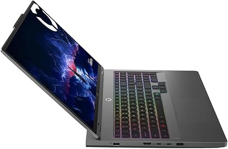 LENOVO LEGION PRO 5 16IAX10:INTEL CORE ULTRA 7 255HX 5.4GHZ, A.I POWERED GAMING PC, 1TB PCle NVMe M.2, 4.0x4 SSD, 16GB DDR5 RAM, 16" WQXGA 2560x1600 IPS OLED DISPLAY, RGB BACKLIT KEYBOARD, NVIDIA GEFORCE RTX 5060 8GB GRAPHICS, WIFI 7, WIN 11 HOME, COLOR: ECLIPSE BLACK, 1 YEAR WARRANTY (83F30009US)