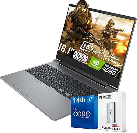 HP OMEN 16-AN0003TX GAMING LAPTOP  INTEL CORE™️ M i9-14900HX (16 C, 16 THRDS), 1TB PCLE GEN 4 NVMe M.2 SSD, 32GB DDR5 RAM, 16.0" WQXGA IPS LED, 500 NITS 240HZ VRR, RGB BACKLIT KEYBOARD, NVIDIA GEFORCE RTX 5060 8GB GRAPHICS CARD VRAM, HYPER X, WIN 11 HOME, COLOR: SHADOW BLACK, 1 YEAR WARRANTY  (BM8ZPA#AB2)