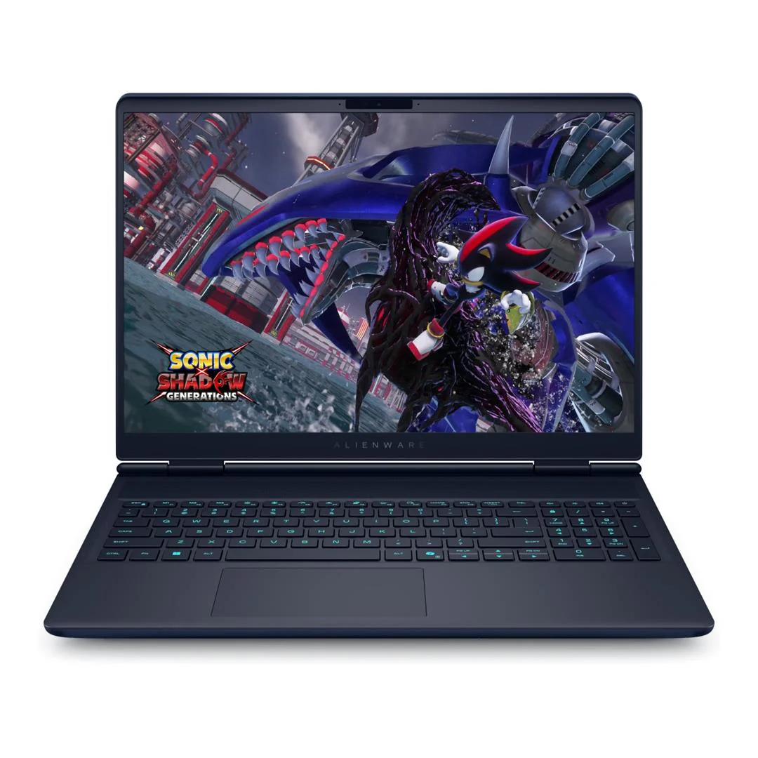 DELL ALIENWARE 16X AURORA (AC16251) GAMING LAPTOP: INTEL CORE ULTRA 9 275HX SERIES 2 (24 CORES, UPTO 5.4GHZ) PROCESSOR, 1TB PCLE NVMe SSD, 32GB DDR5 (2 X 16GB) RAM, 16" QHD+ IPS-LEVEL 240HZ 2560x1600 DISPLAY, RGB BACKLIT KEYBOARD, NVIDIA GEFORCE RTX 5060 VRAM 8GB GRAPHICS, MEDIATEK WIFI 7, INTEGRATED 6-CELL, 96 WHR BATTERY, WIN 11 HOME, COLOR: BLUE, 1 YEAR WARRANTY (Y4Y5J/AC16251)