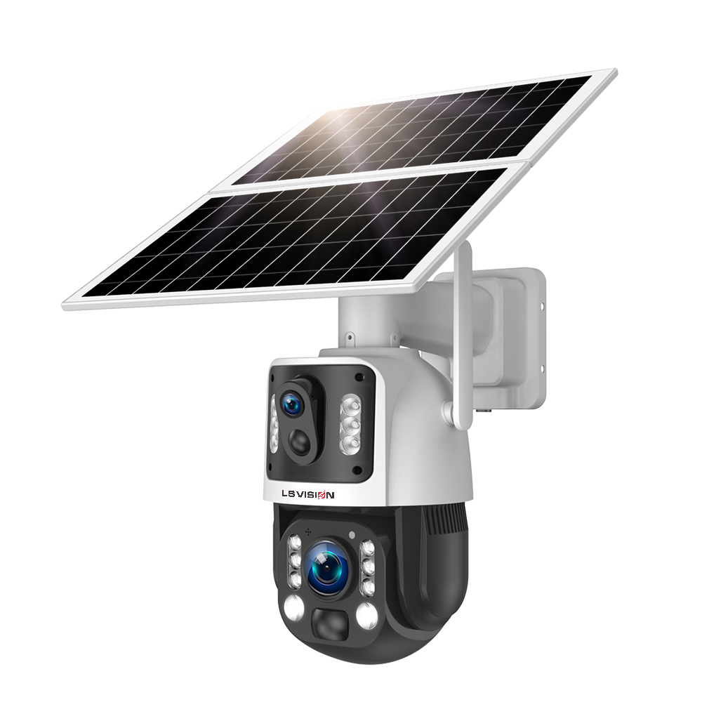 OscarVision DUAL LENS Smart Solar Camera Full HD Video