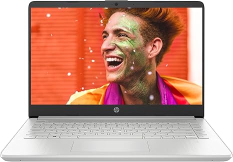 UK HP 2022 14 Laptop, 14" HD IPS Display, AMD Ryzen 3 3250U Processor, 8GB RAM, 128GB SSD