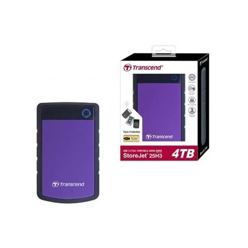 Transcend 4TB USB 3.1 Storejet 25M3 Portable External Hard Drive