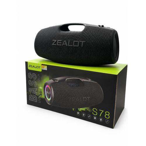 Zealot S78 Portable Wireless Bluetooth Speaker with RGB Light Deep Bass Subwoofer