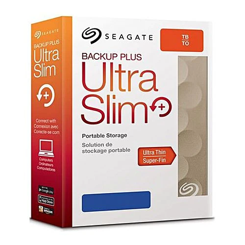 Seagate Hard drive 2TB Ultra slim (Gold color)
